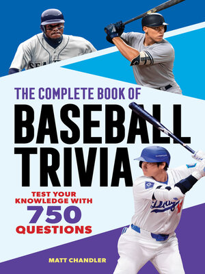 cover image of The Complete Book of Baseball Trivia